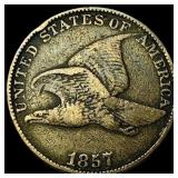 1857 Flying Eagle Cent LIGHTLY CIRCULATED
