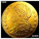 1808 $5 Gold Half Eagle CHOICE AU