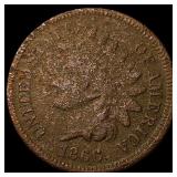 1866 Indian Head Cent NICELY CIRCULATED
