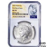 2023 Silver Peace Dollar NGC MS70