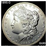 1895-O Morgan Silver Dollar CHOICE AU