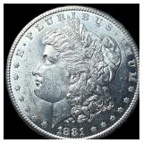 1881-S Morgan Silver Dollar CHOICE BU