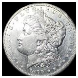 1890 Morgan Silver Dollar CLOSELY UNCIRCULATED