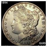 1894 Morgan Silver Dollar HIGH GRADE