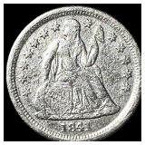 1841-O Silver Seated Liberty Dime HIGH GRADE
