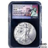 2019-W Silver Eagle NGC MS69