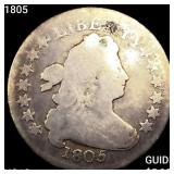 1805 Draped Bust Dime NICELY CIRCULATED