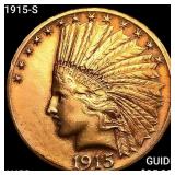 1915-S $10 Gold Eagle CHOICE AU