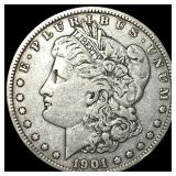 1901-S Silver Morgan Dollar NEARLY UNCIRCULATED