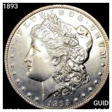 1893 Morgan Silver Dollar UNCIRCULATED