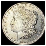 1890-S Silver Morgan Dollar CHOICE AU