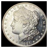 1881-S Silver Morgan Dollar CHOICE BU