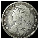 1835 Silver Capped Bust Dime NICELY  CIRCULATED