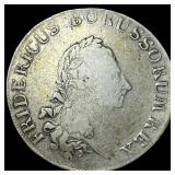1783 German States Prussia Silver Thaler  LIGHTLY