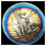 1985 Mexico Silver 1 Onza Libertad SUPERB GEM  BU