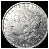 1887-O Silver Morgan Dollar CHOICE AU