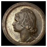 1925 Portugal Bronze 20 Centavos