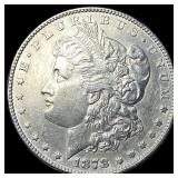 1878-S Silver Morgan Dollar CHOICE AU