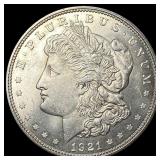 1921 Silver Morgan Dollar CHOICE BU