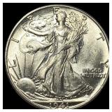 1941-D Silver Walking Liberty Half Dollar  UNCIRC