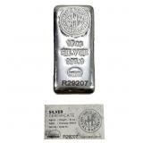 Assayer Nadir 10 oz Silver Bar