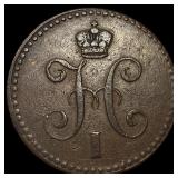 1840 EM Russia Copper 1 Kopek