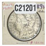 1891-CC Morgan Silver Dollar