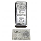 Assayer Nadir 10 oz Silver Bar