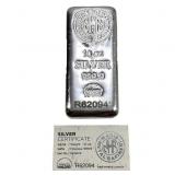 Assayer Nadir 10 oz Silver Bar