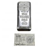 Assayer Nadir 10 oz Silver Bar