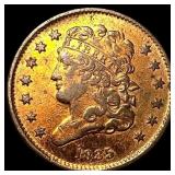 1835 Braided Hair Half Cent CLOSELY  UNCIRCULATED