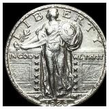 1926 Silver Standing Liberty Quarter  UNCIRCULATE