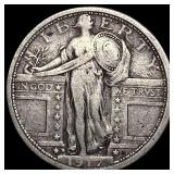 1917-S Type 1 Standing Liberty Quarter  LIGHTLY C
