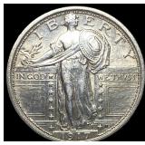 1917 Type 1 Standing Liberty Quarter CLOSELY  UNC