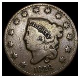 1828 Coronet Head Large Cent NICELY  CIRCULATED