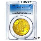 1904 $20 Gold Double Eagle PCGS MS63