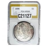 1898 Morgan Silver Dollar PGA MS66