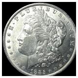 1885-O Silver Morgan Dollar CHOICE AU