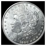 1890 Morgan Silver Dollar GEM BU