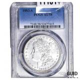 1883-S Morgan Silver Dollar PCGS AU58
