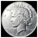 1935 Silver Peace Dollar UNCIRCULATED