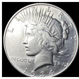 1934 Peace Silver Dollar UNCIRCULATED