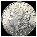 1887-S Silver Morgan Dollar CLOSELY  UNCIRCULATED
