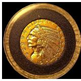 1910 Gold $5 Indian Head Half Eagle CLOSELY  UNCI
