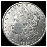 1896 Silver Morgan Dollar CHOICE BU