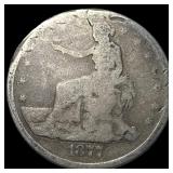 1877-S Silver Trade Dollar NICELY CIRCULATED