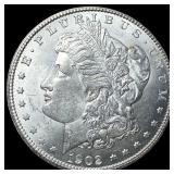 1902-O Silver Morgan Dollar CHOICE BU