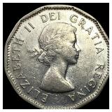 1958 Canada Nickel 5 Cents