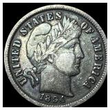 1894 Silver Barber Dime NEARLY UNCIRCULATED
