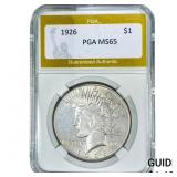 1926 Morgan Silver Dollar PGA MS65